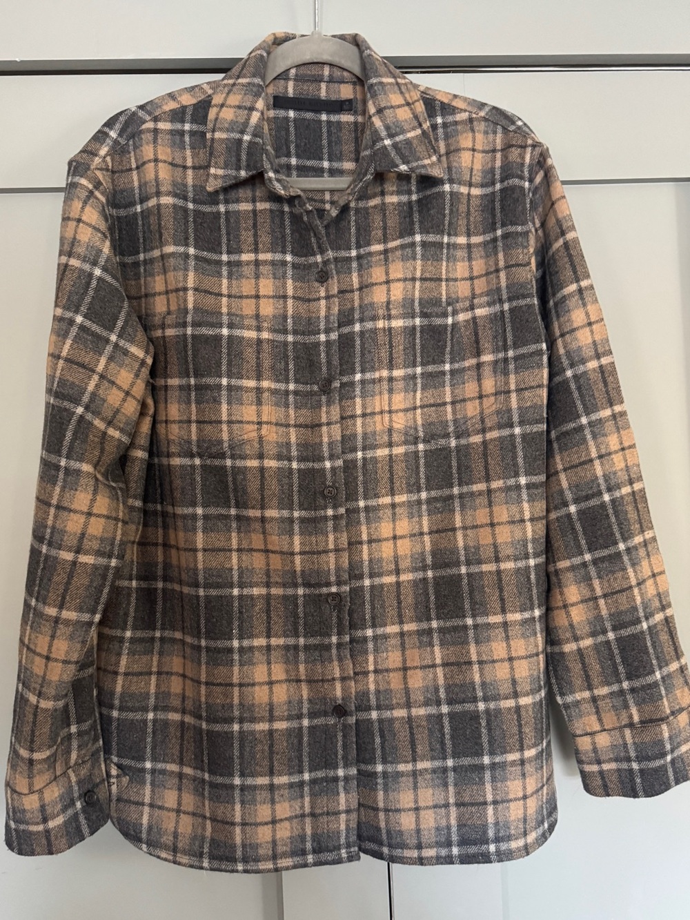 Jenni Kayne O’Keefe Plaid Wool Lend Shacket